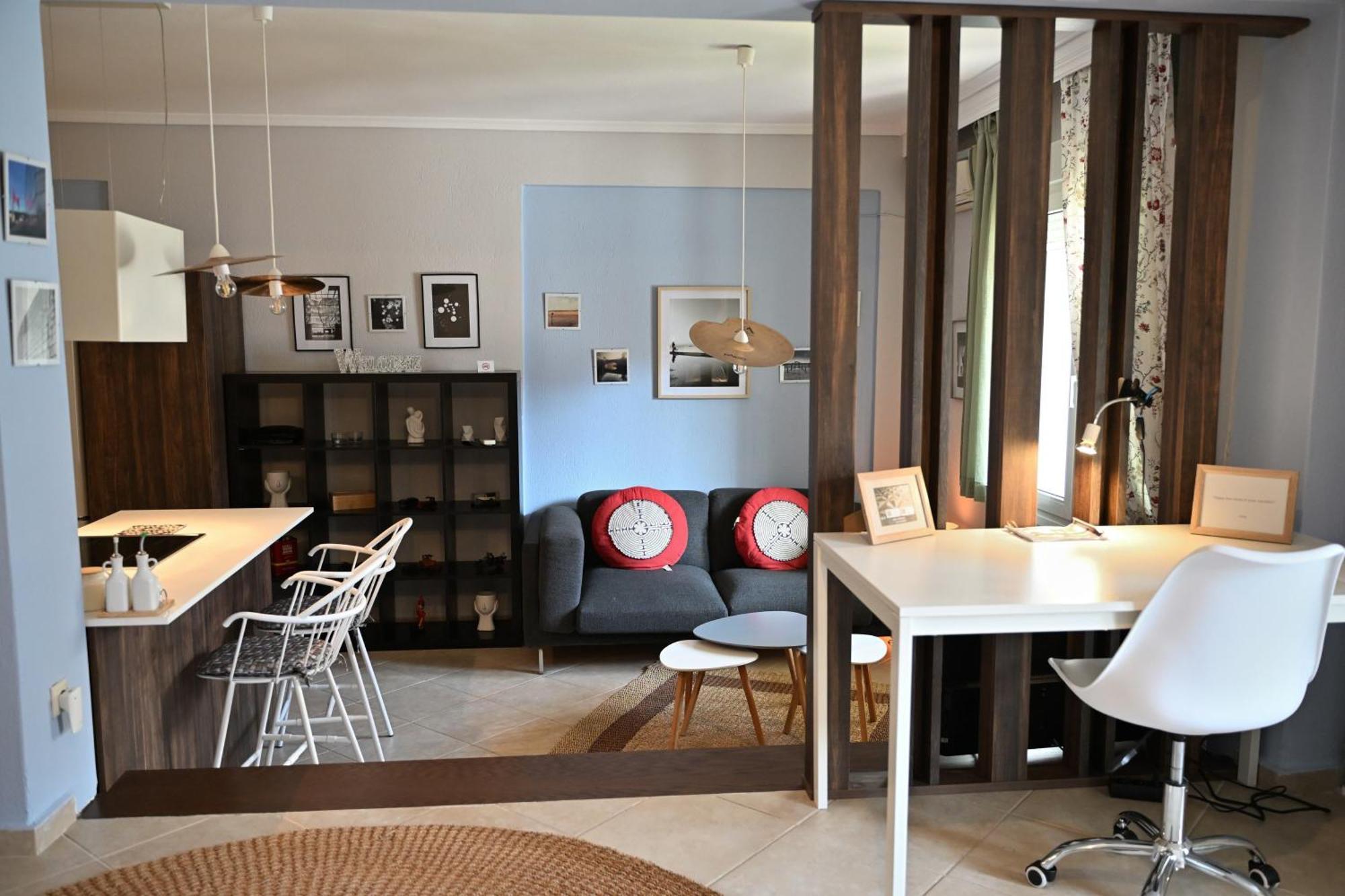 Greg's Cozy Apartment, Up To 4 Guests In Kalamaria Apartment Thessaloniki